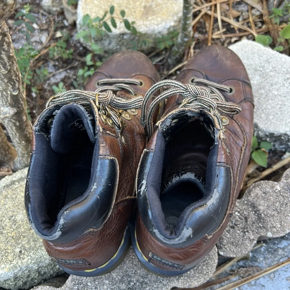 Dr Doc Martens DM's Mens Boot Size 9M US Brown Leather Chukka 11302 Y2k
